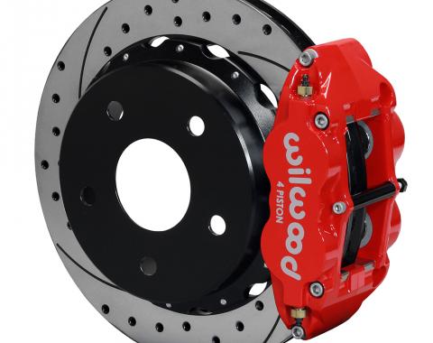 Wilwood Brakes Forged Narrow Superlite 4R Big Brake Rear Parking Brake Kit 140-13665-DR