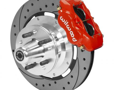 Wilwood Brakes Forged Dynalite Big Brake Front Brake Kit (Hub) 140-15468-DR