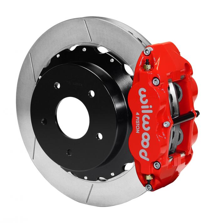 Wilwood Brakes 1965-1982 Chevrolet Corvette Forged Narrow Superlite 4R Big Brake Rear Brake Kit For OE Parking Brake 140-10472-R