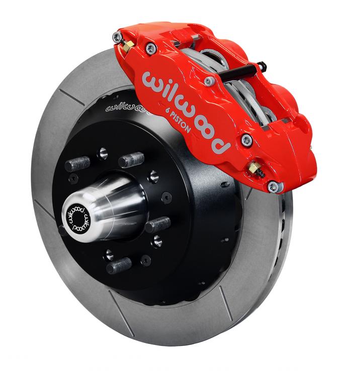 Wilwood Brakes Forged Narrow Superlite 6R Big Brake Front Brake Kit (Hub) 140-13630-R