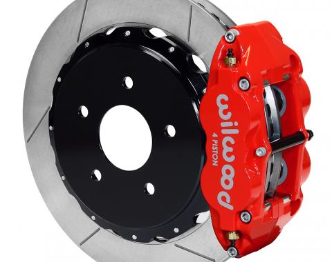 Wilwood Brakes Forged Narrow Superlite 4R Big Brake Rear Brake Kit For OE Parking Brake 140-9119-R