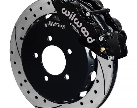 Wilwood Brakes Forged Narrow Superlite 6R Big Brake Front Brake Kit (Hat) 140-11978-D