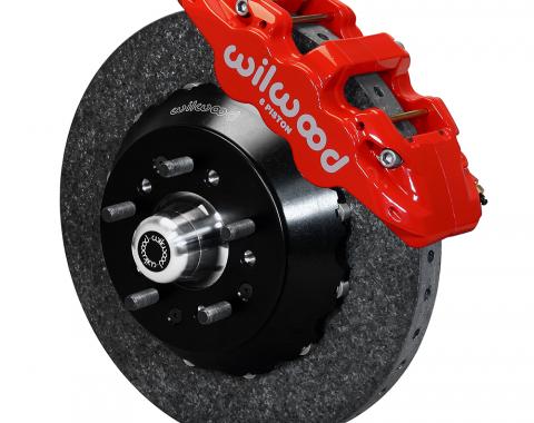 Wilwood Brakes AERO6 WCCB Carbon-Ceramic Big Brake Front Brake Kit 140-13144-CSICR