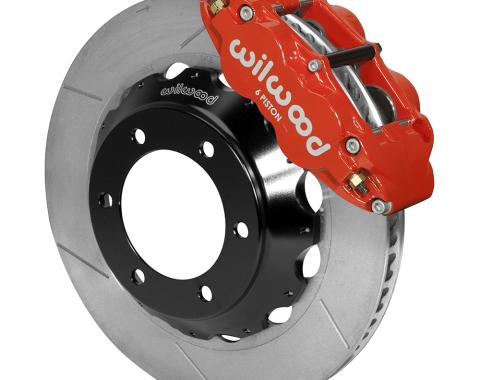 Wilwood Brakes Forged Narrow Superlite 6R Big Brake Front Brake Kit (Hat) 140-14578-R