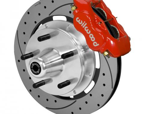 Wilwood Brakes Forged Dynalite Big Brake Front Brake Kit (5 x 5 Hub) 140-14532-DR