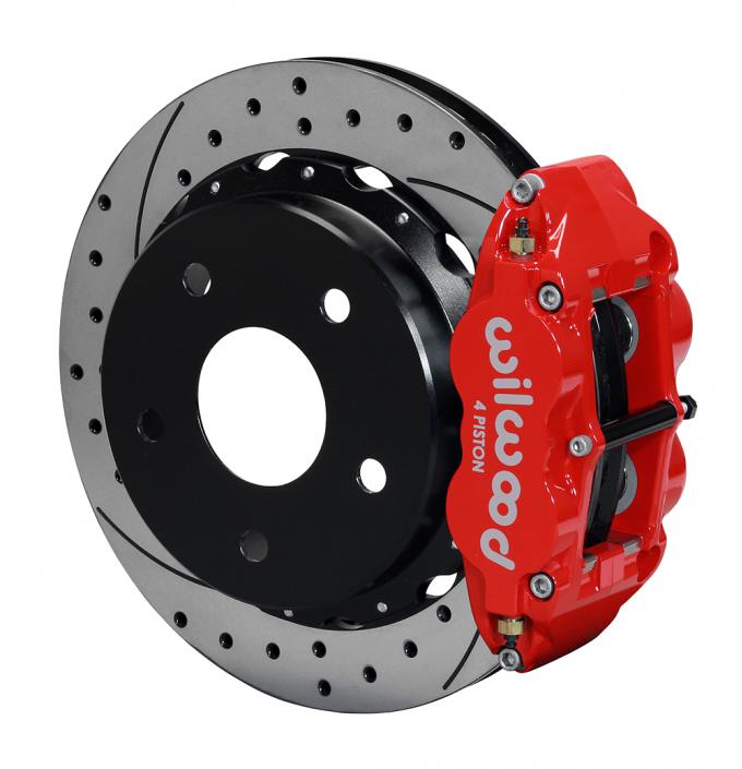 Wilwood Brakes Forged Narrow Superlite 4R Big Brake Rear Parking Brake Kit 140-13333-DR