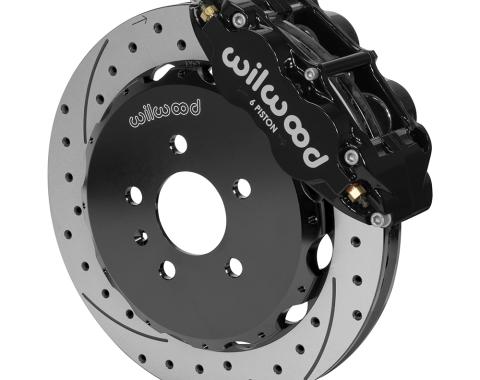 Wilwood Brakes Forged Narrow Superlite 6R Big Brake Front Brake Kit (Hat) 140-14487-D