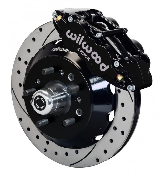 Wilwood Brakes Forged Narrow Superlite 6R Big Brake Front Brake Kit (Hub) 140-13225-D