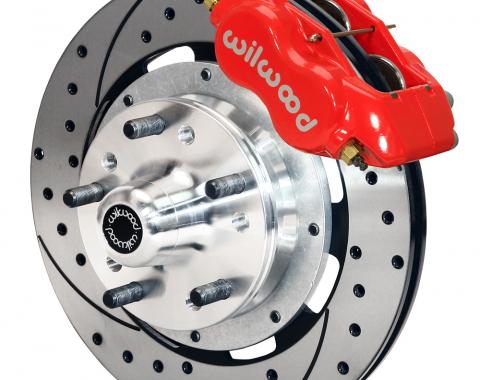 Wilwood Brakes Forged Dynalite Big Brake Front Brake Kit (Hub) 140-9053-DR