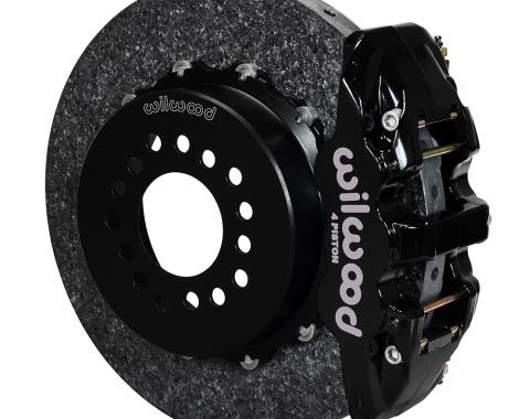 Wilwood Brakes 2005-2014 Ford Mustang AERO4 WCCB Carbon-Ceramic Big Brake Rear Parking Brake Kit 140-12757-CSIC