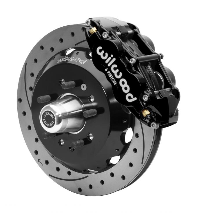 Wilwood Brakes Forged Narrow Superlite 6R Big Brake Front Brake Kit (Hub) 140-15552-D