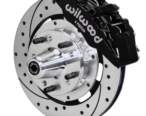 Wilwood Brakes Forged Dynapro 6 Big Brake Front Brake Kit (Hub) 140-10739-D