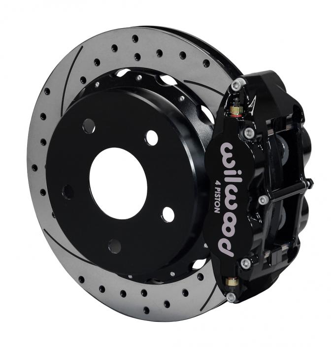 Wilwood Brakes Forged Narrow Superlite 4R Big Brake Rear Parking Brake Kit 140-13321-D