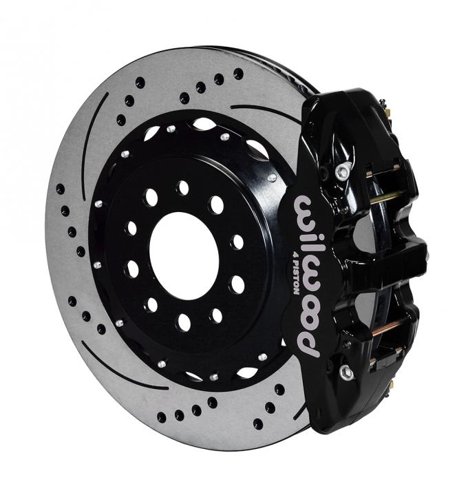 Wilwood Brakes 2014-2019 Chevrolet Corvette AERO4 Big Brake Rear Brake Kit For OE Parking Brake 140-13698-D