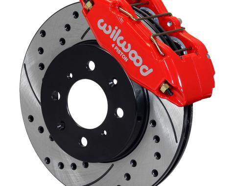 Wilwood Brakes Forged DPHA  Front Caliper and Rotor Kit 140-12996-DR