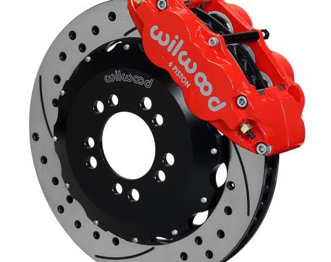 Wilwood Brakes 2010-2016 Hyundai Genesis Coupe Forged Narrow Superlite 6R Big Brake Front Brake Kit (Hat) 140-13044-DR