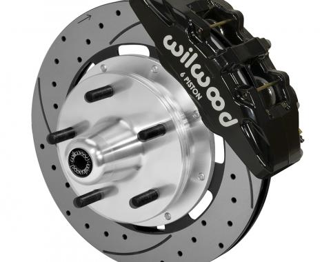 Wilwood Brakes Forged Dynapro 6 Big Brake Front Brake Kit (5 x 5 Hub) 140-14533-D