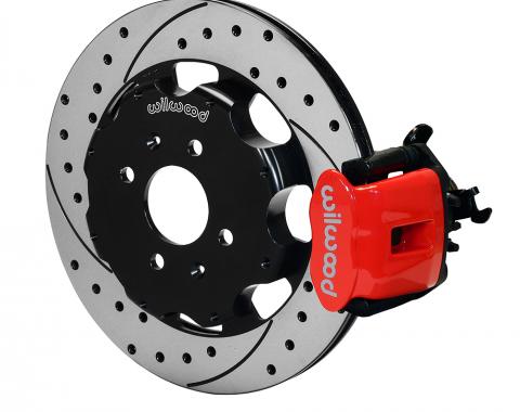 Wilwood Brakes Combination Parking Brake Caliper Rear Brake Kit 140-10211-DR