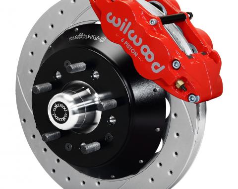 Wilwood Brakes Forged Narrow Superlite 6R Big Brake Front Brake Kit (Hub) 140-9803-ZR