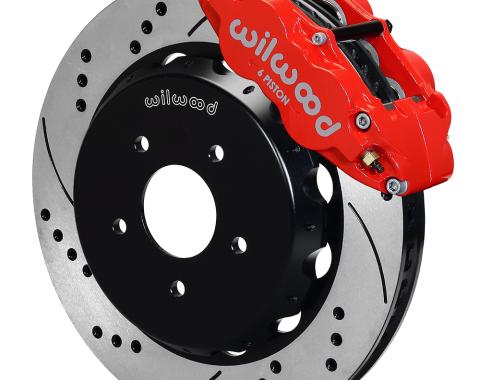 Wilwood Brakes 2004-2006 Pontiac GTO Forged Narrow Superlite 6R Big Brake Front Brake Kit (Hat) 140-9296-DR