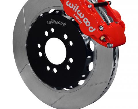 Wilwood Brakes Forged Narrow Superlite 6R Big Brake Front Brake Kit (Hat) 140-13766-R