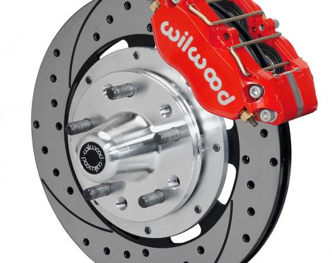 Wilwood Brakes Dynapro Dust-Boot Big Brake Front Brake Kit (Hub) 140-15406-DR