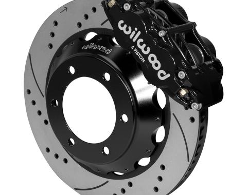 Wilwood Brakes Forged Narrow Superlite 6R Big Brake Front Brake Kit (Hat) 140-14578-D