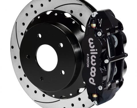 Wilwood Brakes 1965-1982 Chevrolet Corvette Forged Narrow Superlite 4R Big Brake Rear Brake Kit For OE Parking Brake 140-10471-D