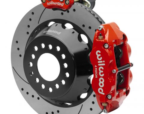 Wilwood Brakes Forged Narrow Superlite 4R Big Brake Rear Electronic Parking Brake Kit 140-15845-DR