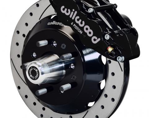 Wilwood Brakes Forged Narrow Superlite 6R Big Brake Front Brake Kit (Hub) 140-10816-D