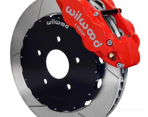 Wilwood Brakes 1994-2004 Ford Mustang Forged Narrow Superlite 6R Big Brake Front Brake Kit (Hat) 140-9107-R