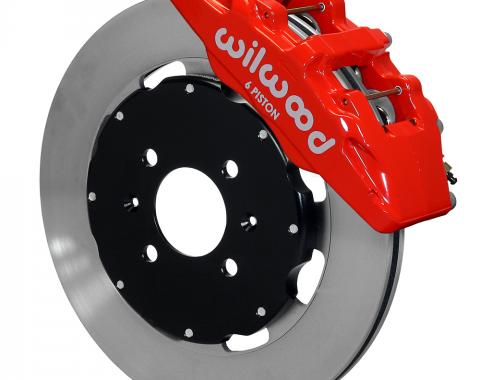 Wilwood Brakes Forged Dynapro 6 Big Brake Front Brake Kit (Hat) 140-10736-R