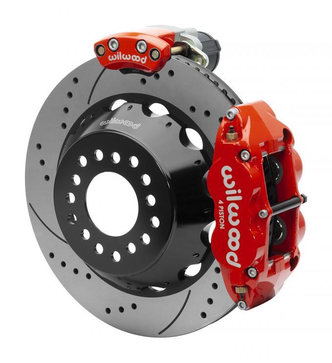 Wilwood Brakes Forged Narrow Superlite 4R Big Brake Rear Electronic Parking Brake Kit 140-15845-DR