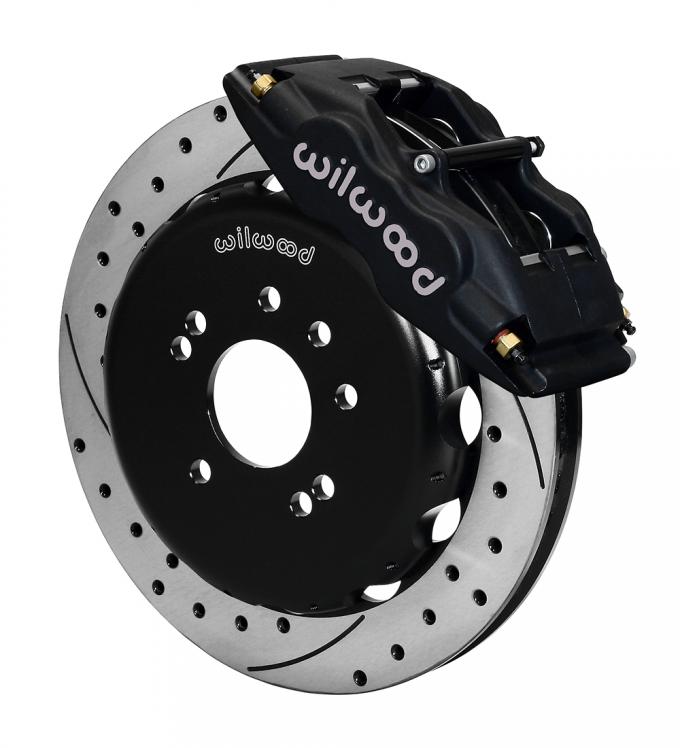 Wilwood Brakes 1989-1998 Nissan 240SX Forged Superlite 4 Big Brake Front Brake Kit (Hat) 140-9194-D