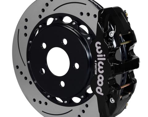 Wilwood Brakes 2008-2009 Pontiac G8 AERO4 Big Brake Rear Brake Kit For OE Parking Brake 140-12932-D