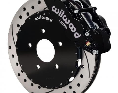 Wilwood Brakes Forged Narrow Superlite 6R Big Brake Front Brake Kit (Hat) 140-8921-D