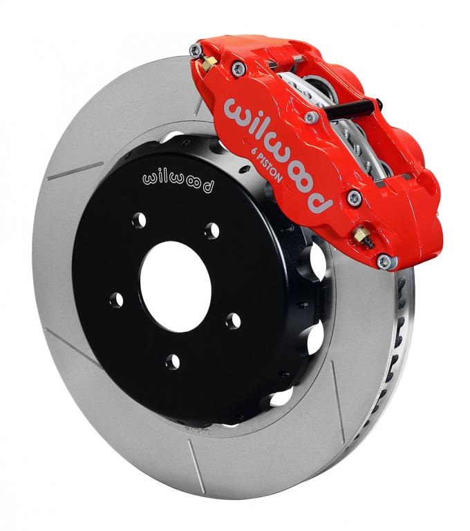 Wilwood Brakes 2004-2006 Pontiac GTO Forged Narrow Superlite 6R Dust-Seal Big Brake Front Brake Kit (Hat) 140-15408-R