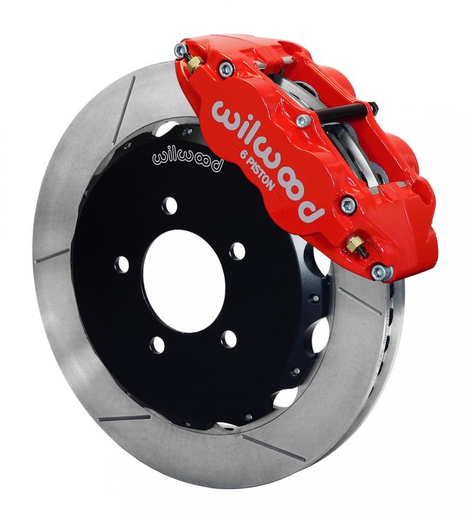 Wilwood Brakes Forged Narrow Superlite 6R Big Brake Front Brake Kit (Hat) 140-11978-R