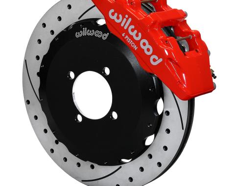 Wilwood Brakes Forged Dynapro 6 Big Brake Front Brake Kit (Hat) 140-14234-DR