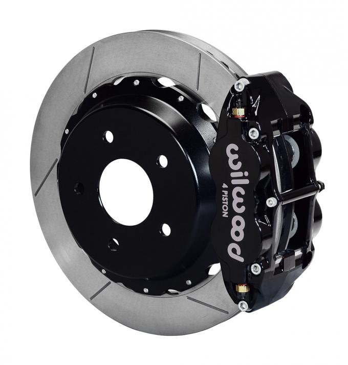 Wilwood Brakes Forged Narrow Superlite 4R Big Brake Rear Brake Kit For OE Parking Brake 140-9830