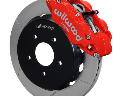 Wilwood Brakes 2004-2006 Pontiac GTO Forged Narrow Superlite 6R Big Brake Front Brake Kit (Hat) 140-8753-R