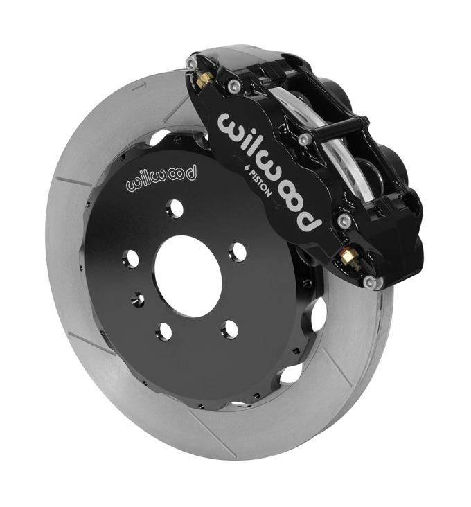 Wilwood Brakes Forged Narrow Superlite 6R Big Brake Front Brake Kit (Hat) 140-14487