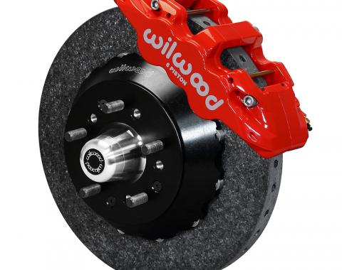 Wilwood Brakes AERO6 WCCB Carbon-Ceramic Big Brake Front Brake Kit 140-13145-CSICR