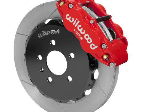 Wilwood Brakes Forged Narrow Superlite 6R Big Brake Front Brake Kit (Hat) 140-14487-R