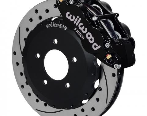 Wilwood Brakes Forged Narrow Superlite 6R Big Brake Front Brake Kit (Hat) 140-10968-D