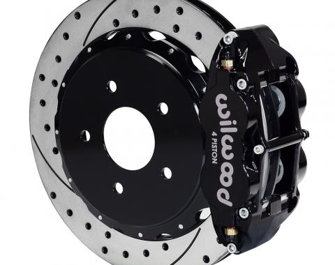 Wilwood Brakes Forged Narrow Superlite 4R Big Brake Rear Brake Kit For OE Parking Brake 140-9119-D