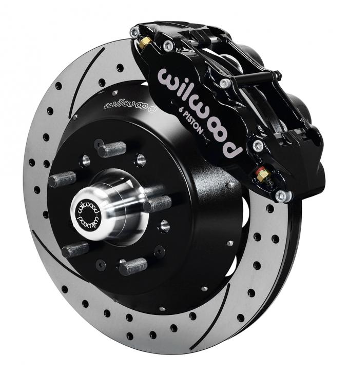 Wilwood Brakes Forged Narrow Superlite 6R Big Brake Front Brake Kit (Hub) 140-9804-D