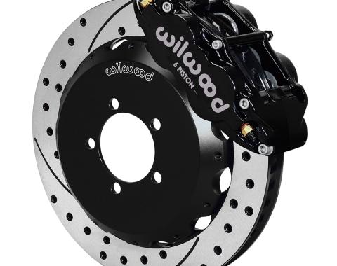 Wilwood Brakes Forged Narrow Superlite 6R Big Brake Front Brake Kit (Hat) 140-12870-D