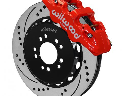 Wilwood Brakes 2014-2019 Chevrolet Corvette AERO6 Big Brake Front Brake Kit 140-13697-DR