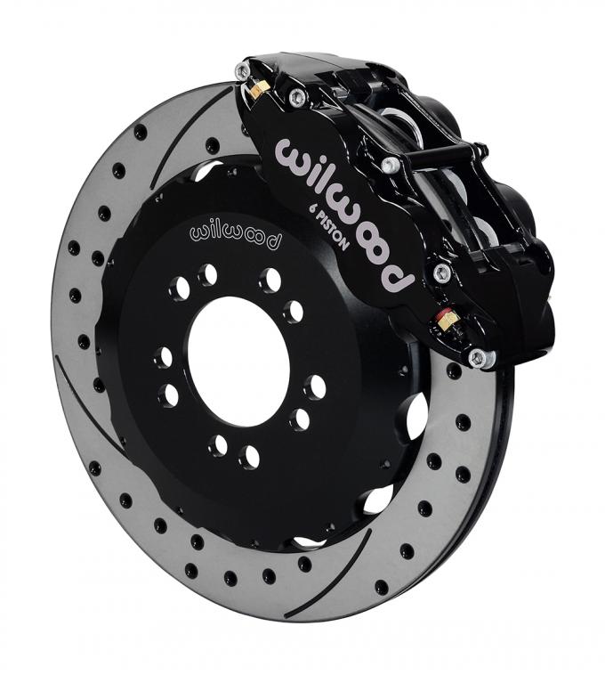 Wilwood Brakes 2013-2014 Ford Focus Forged Narrow Superlite 6R Big Brake Front Brake Kit (Hat) 140-13018-D